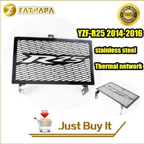 Free shipping New Motorcycle modified accessories Water tank protection net Radiator cover Fit For yamaha YZF R25 2014-2015-2016