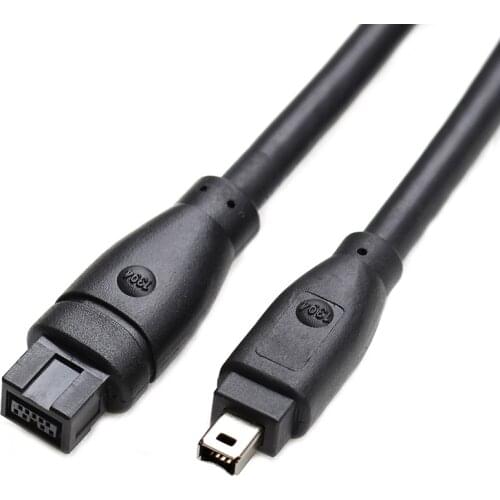 Firewire IEEE 1394 Line 9PIN to 4PIN 400 To 800 DV Cable