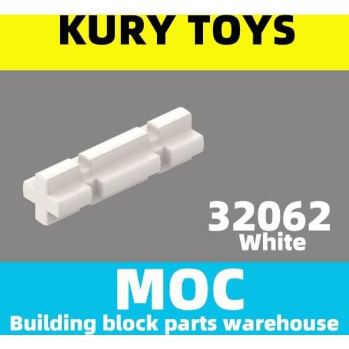 Kury Toys DIY MOC For 32062 Building block parts For Technic, Axle 2 Notched For Technic Linker