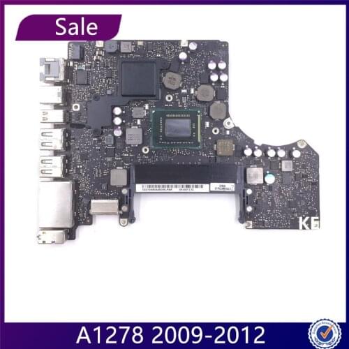 Original laptop Motherboard For Macbook Pro 13" A1278 2009 2010 2011 2012 i5 i7 Logic Board 820-3115-B 820-2936-A 820-2936-B