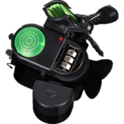 Fishing alarm, sea pole alarm, fishing gear, sound and light integrated alarm, fishing gear supplies