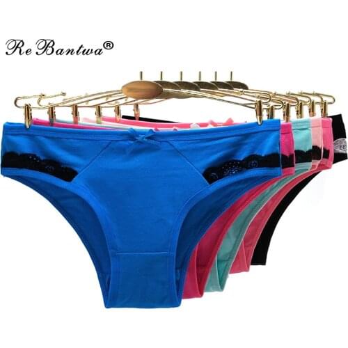 Womens Underwear Set Cotton Lace Panty Cute Students Intimates Sexy Panties Female Underpants Culotte Femme New Lingerie