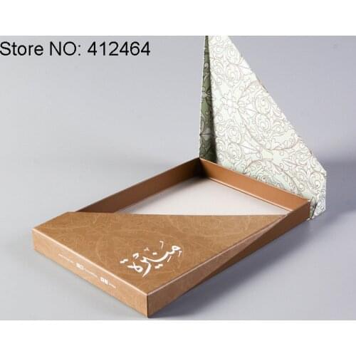 Custom logo printing luxury packaging rigid Cardboard paper Sliding Gift drawer packing box for jewelry ---PX10667