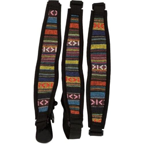 1Pc Saxophone Neck Strap Sax Shoulder Belt Sling Hook for Alto Tenor Sax Wood Wind Accessories Random Color 42-56cm