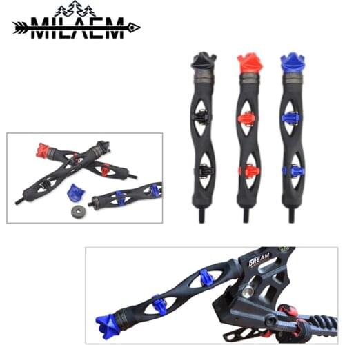 1pc Archery Compound Bow Stabilizer ABS Material Harmonic Damper Shock Vibration Absorber Bow And Arrow Stabilize System
