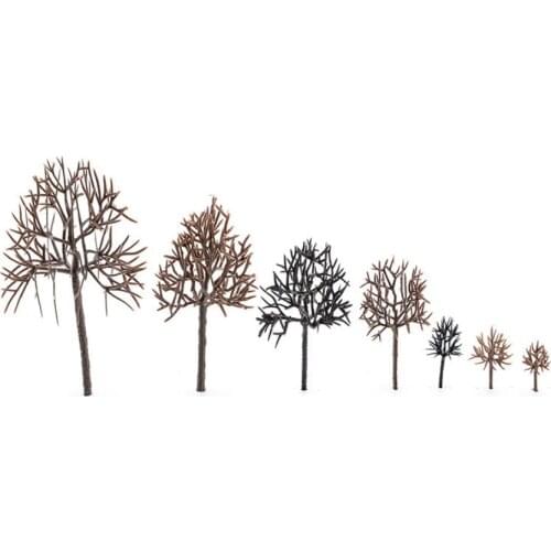 1000pcs/lot 4cm Tree Armature For Train Set Scenery Landscape Model Tree Arm