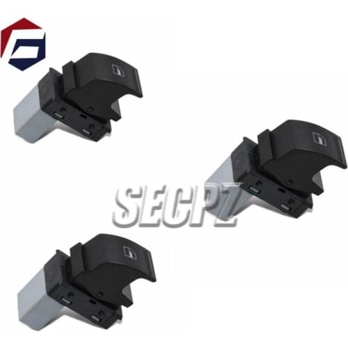3Pcs Side Window Adjustment Switch Control Button For VW Passat Touran Tiguan Sharan Jetta Golf Touareg Seat Leon 1KD959855