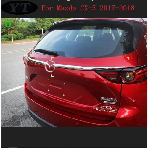 Car rear window trim ,auto rear light trim for mazda cx-5 2017 2018 ,ABS chrome,4pc/lot,car styling