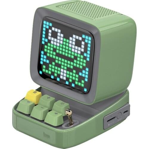 Divoom DITOO dot tone pixel bluetooth speaker light pollution lamp retro keyboard girlfriend birthday gift box