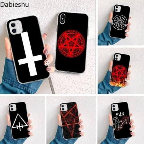 Devil Satan Shell Phone Case for iphone 12 pro max 11 pro XS MAX 8 7 6 6S Plus X 5S SE 2020 XR cover