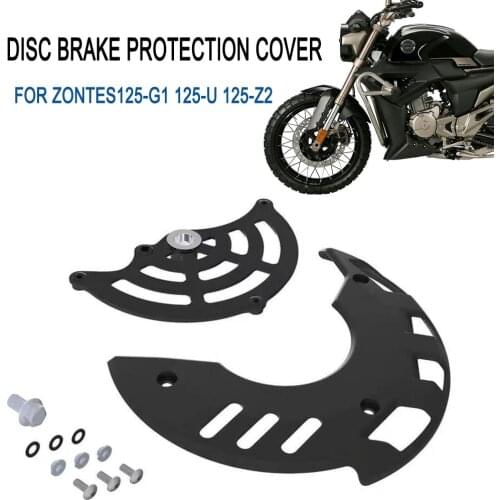Motorcycle Front Brake Disc Protection Cover G1 125 Disc Brake Protective Cover For Zontes125-G1 125-U 125-Z2