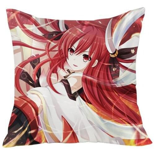 Hobby Express Dakimakura Pretty Kotori Date A Live Anime Cushion Case Square Pillow Cover GZFONG24