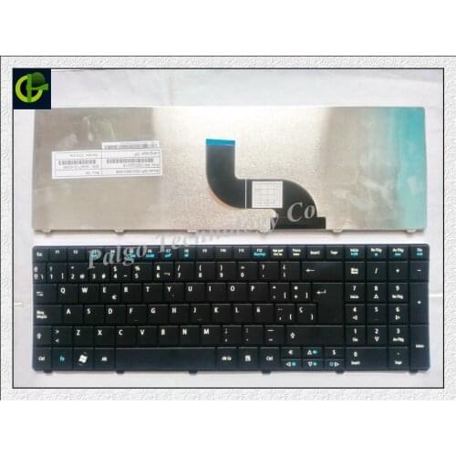 Spanish Keyboard For Packard Bell NE56 TE11 TE11HC TE11HR TE11BZ TE11HR TE11-BZ TE11-HC NE56R10u NE56R10u NE71B SP or Latin LA