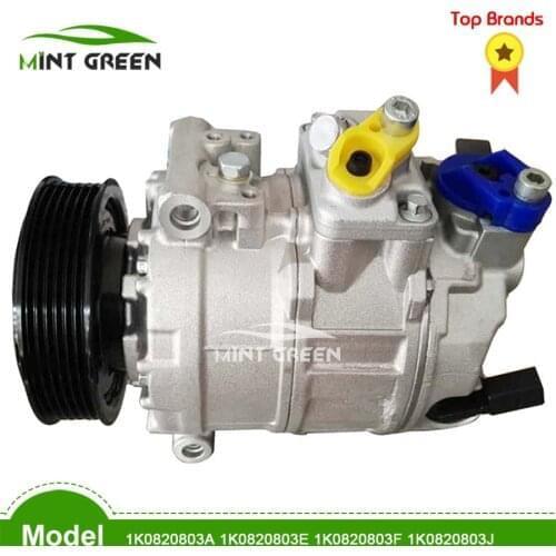 For Volkswagen JETTA GOLF CADDY EOS GTI Crafter 7SEU17C AC Compressor 1K0820803A 1K0820803E 1K0820803F 1K0820803J