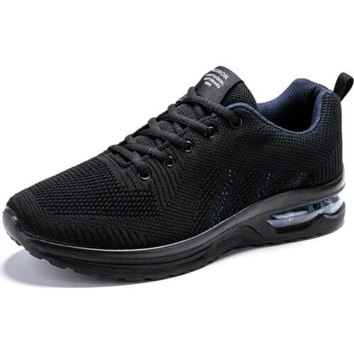 Big Size 38-45 Men Tennis Shoes 2021 Breathable Male Outdoor Sneakers Adult Non-slip Comfortable Shoes Soft Jogging Trainers