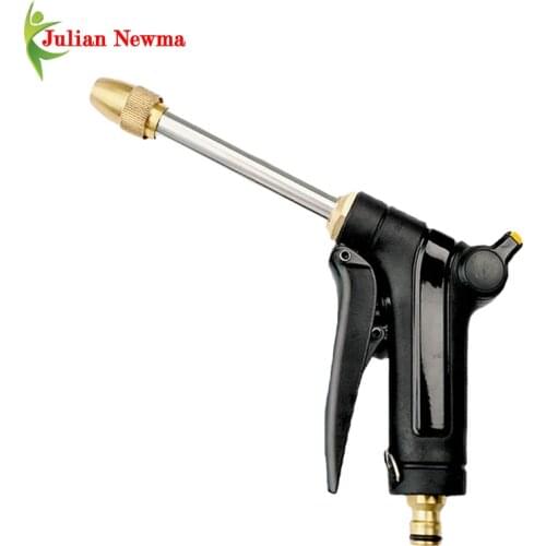 Dropshiping New Garden Hose Nozzles Spray Gun Hidrolavadora Foam Pot High-Pressure Jet Nozzle Car Washer Sprinkler Home Cleaning