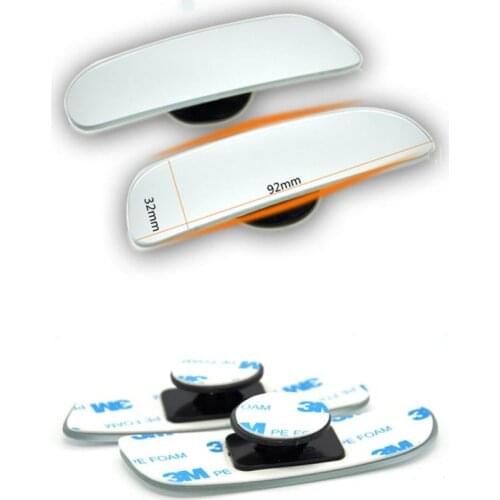 Adjustable Endless Blind Spot Mirror Reversing Wide-angle Lens Car Rearview Mirror Security Auxiliary Lens