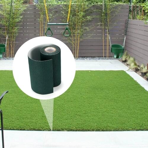 500*15cm Garden Self Adhesive Joining Green Tape Synthetic Lawn Grass Artificial Turf Seaming Decoration Grass Jointing