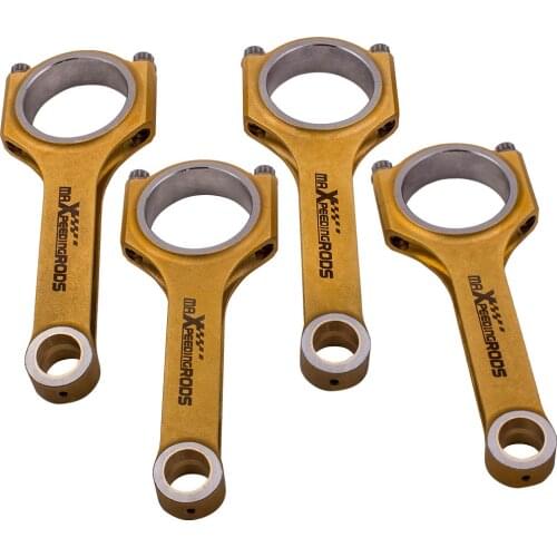 4x Titanizing Connecting Rods For VW Passat Golf Gti for Audi S3 A3 A4 A6 TT 1.8T TüV Certification ARP 2000 Bolts 800+HP