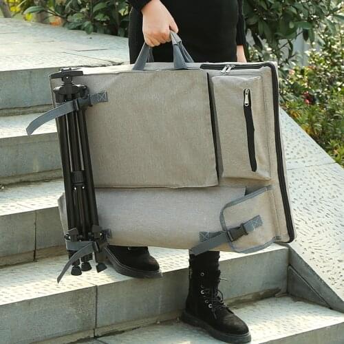 Large Art bag for drawing board painting set travel sketch bag for sketching tools Canvas painting art supplies for artist