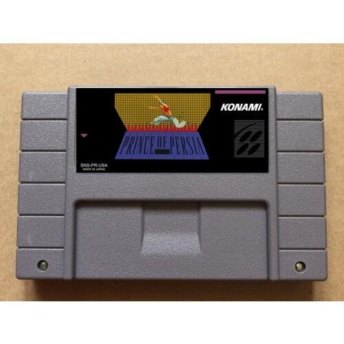 Prince of Persia NTSC version 16 bit 46 pins video games