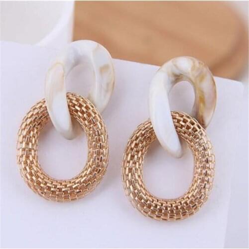 2019 Boho Vintage Earrings for Women Crystal Flower Star Heart Dangle Drop Earrings Long Big Earrings Statement Bohemian Jewelry