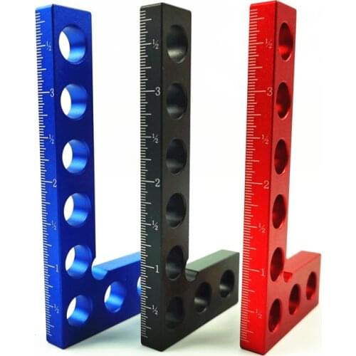 1pcs 100mm Precision Woodworking Tools L-Squre Minisquare Mini Clamping Squares Measurement Tool