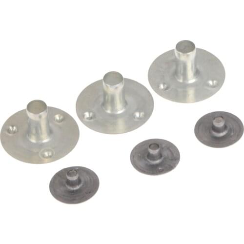 100Pcs 12.5*2.5mm 20*5mm Durable Waxed Candle Wick Metal Sustainers Candles Wicks Base Holder Useful Tools Candle Making DIY Kit