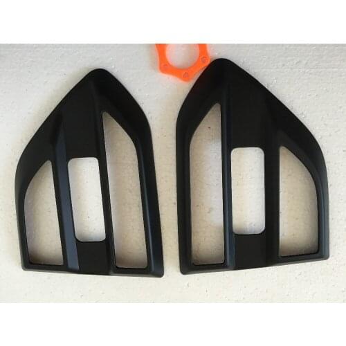 2017 Suitable for Ford Everest Accessories Black Side Fender Guard For FORD EVEREST 2016-17 Car Styling Compatible Everest Parts