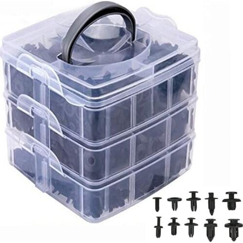 620pcs/box Car Fastener Clips Mixed for Mazda 2 3 5 Premacy Miata 6 8 RX8 MX5 M8 CX-7 CX-9 Verisa MPV
