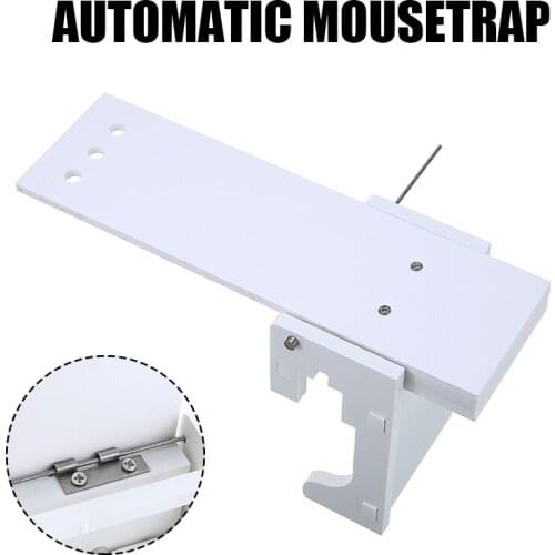 Plank Mouse Trap Household Wood Walk Seesaw Mouse Catcher Tool Home Garden DIY Pest Controller Mice Mouse Rat Traps