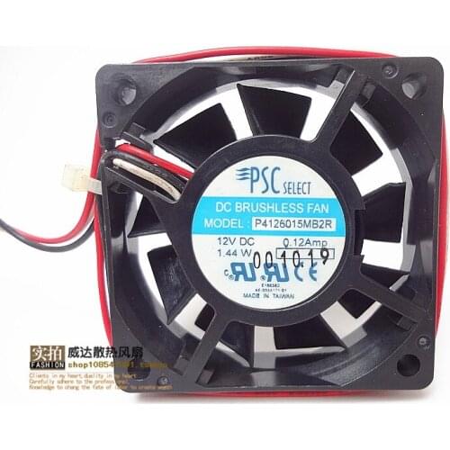 PSC P4126015MB2R Server Cooling Fan DC 12V 0.12A 59x59x15mm 3-wire