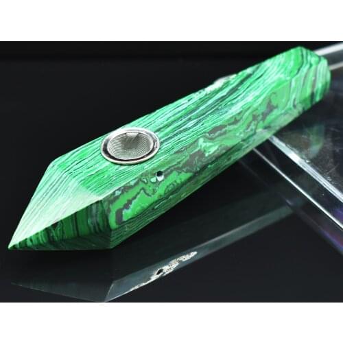 Smoking Pipe Healing Crystals Halloween Decorations Crystal Stone