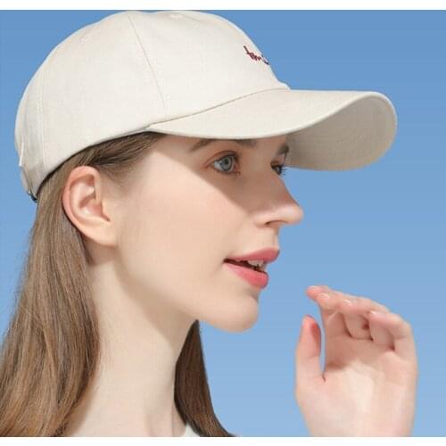 Fashion Women Men Outdoor Sports Cotton Adjustable Baseball Cap Brimmed Sunhat Riding Fishing Camping Fitness Sunscreen Hat Gift