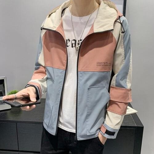 Jackets 2020 Autumn Men Zipper Hoodie Jacket Male Hip Hop Casual Windbreaker Coat Streetwear Jaqueta Masculino