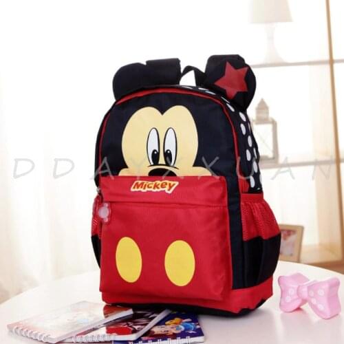 Disney Marvels New Summer Childrens Schoolbag Cartoon Light and Large Capacity Spiderman Kindergarten Pupils Backpack