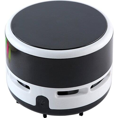 Portable Mini Desktop Vacuum Cleaner Home Office Desk Dust Keyboard Plastic Sweeper