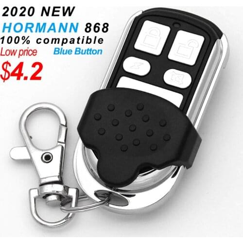 2x Hormann 868 HSM4 868mhz Remote control duplicator Hormann hs2 hs4 hse2 hse4 hsm2 remote control for garage door