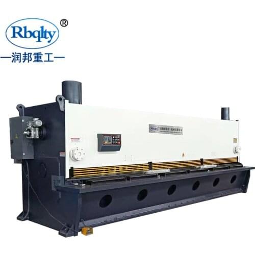 QC11K-16*6000 cnc shearing machine hydraulic machine with E21s system