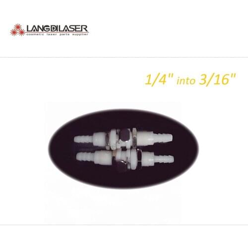 Size : 1/4 inch chang 3/16 , connector for IPL laser system , IPL handpiece connector,CPC connector ,YRC connector
