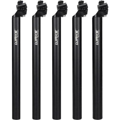 350mm Bike Seat Post Integrated Sturdy Road Bicycle Seatpost Saddle Post Replacement Repair Parts Accessory