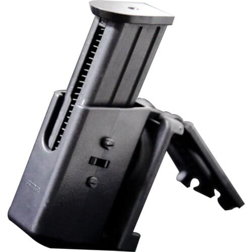 TB-FMA IPSC Magazine Jacketed Revolving Quickly 360 Degrees Ghost Pistol Magazine Pouch for Straight and Horizontal Direction