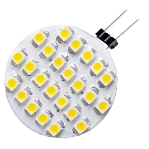 TOYL FOCO 24 SMD LED G4 Lfor White Light Bulb Cida 12V DC