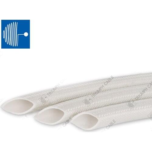 TRIUMPHCABLE 1Meter 2 Meter 9-14 inner Silicone glass fiber tube 1.5kV temperature and pressure resistance factory direct sales