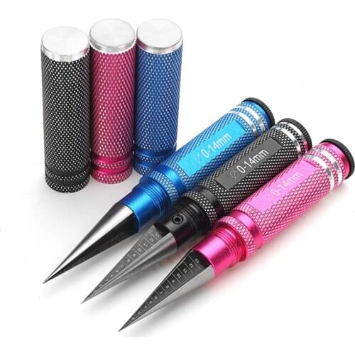 Universal 0-14mm Carbon Steel Reaming Knife Drill Tool Knife Edges Reamer Model Tool 127mm 3 Colors