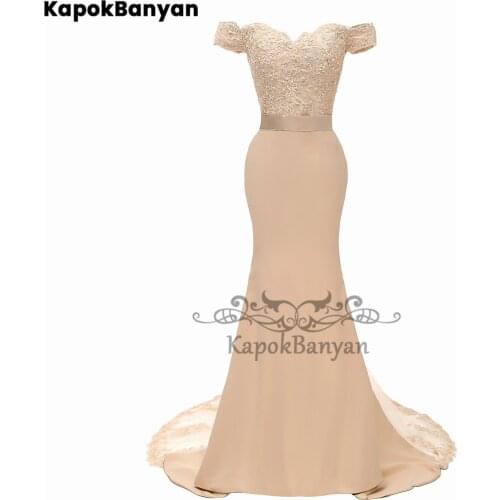 36 Colors Available Off the Shoulder Lace Mermaid Prom Dress Zipper Split Tulle Train Evening Party Gown