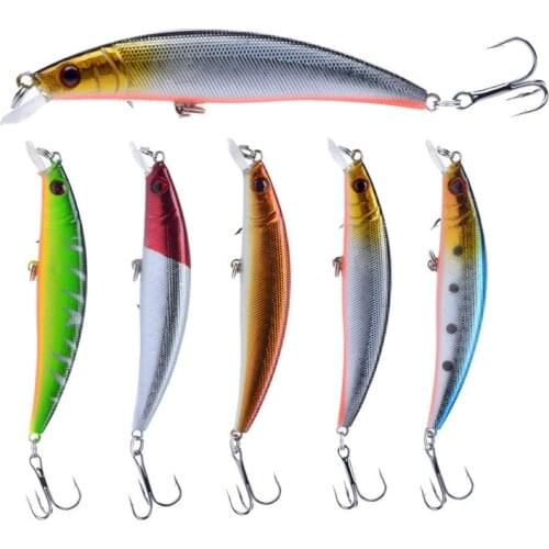 1PCS 8cm8.5g Minnow Fishing Lure Quality 3D Eyes Plastic Hard Bait Pesca Artificial Jig Wobblers Crankbait Fishing Bait