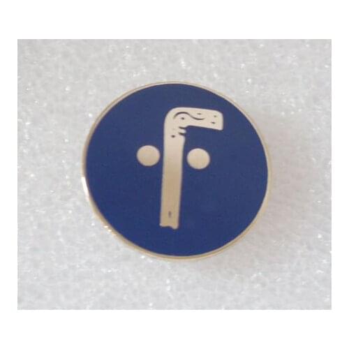 Small Wholesale 10pcs Masonic Tubal Cane Freemason Lapel Pin Badge