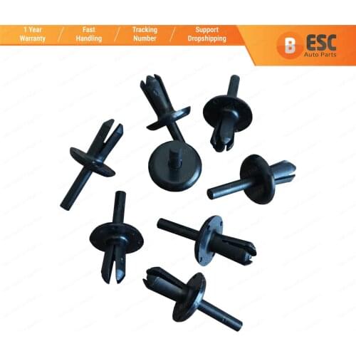 10 Pieces Plastic Rivet for Volvo: 1268176-3, Mercedes: A 0009904529