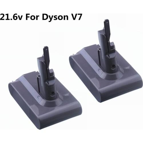 6000mAh 21.6V 4.0Ah Li-ion Rechargeable Battery For Dyson V7 FLUFFY V7 Animal V7 Pro Vacuum Cleaner Replacement L70